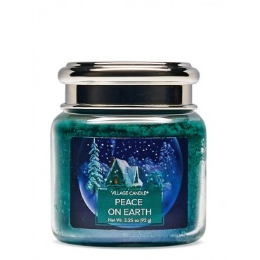 Mała świeca Peace on Earth Village Candle