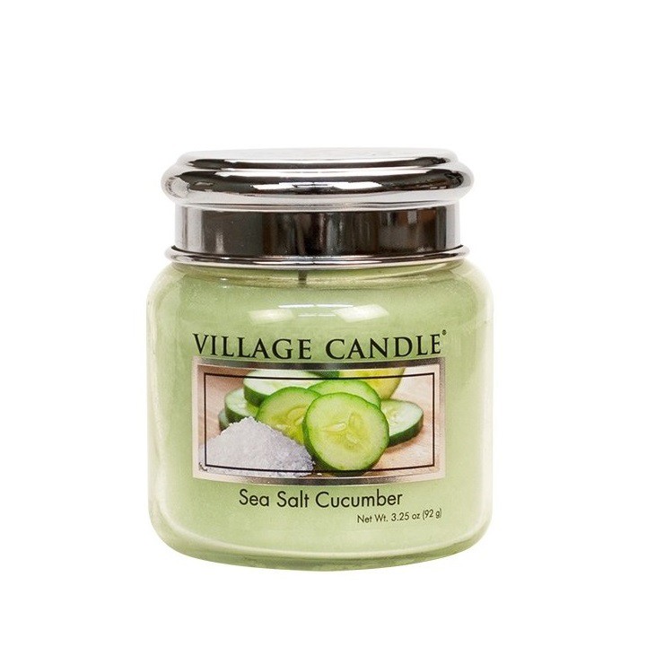 Mała świeca Sea Salt Cucumber Village Candle Mała świeca Sea Salt Cucumber Village Candle