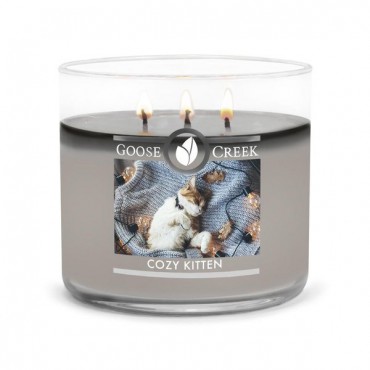 Świeca Tumbler Cozy Kitten Goose Creek Candle