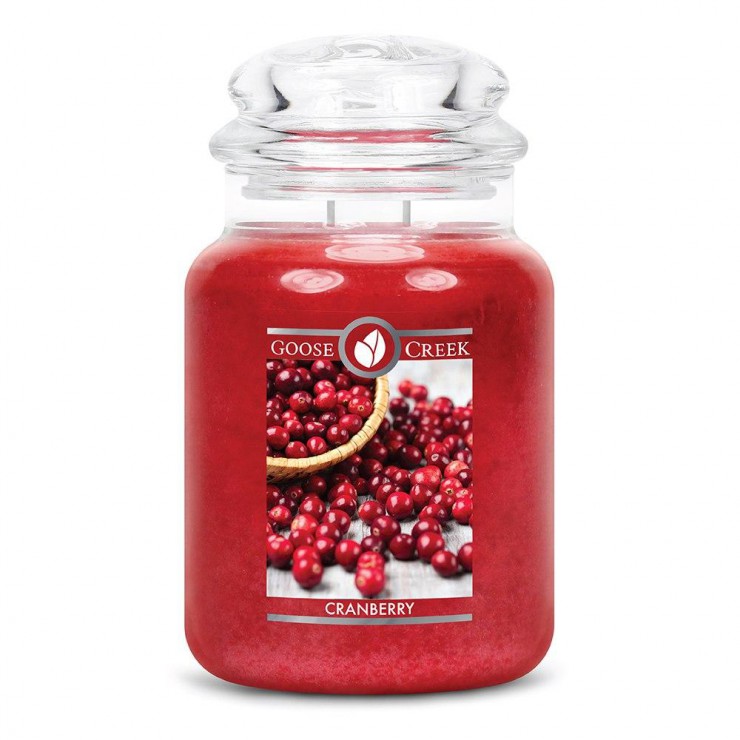 Duża świeca Cranberry Goose Creek Candle Duża świeca Cranberry Goose Creek Candle