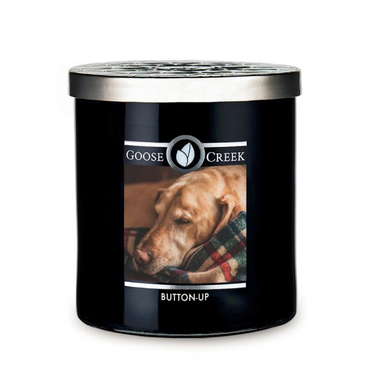 Świeca Tumbler FOR MEN Button Up Goose Creek Candle Świeca Tumbler FOR MEN Button Up Goose Creek Candle