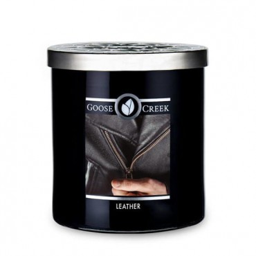 Świeca Tumbler FOR MEN Leather Goose Creek Candle