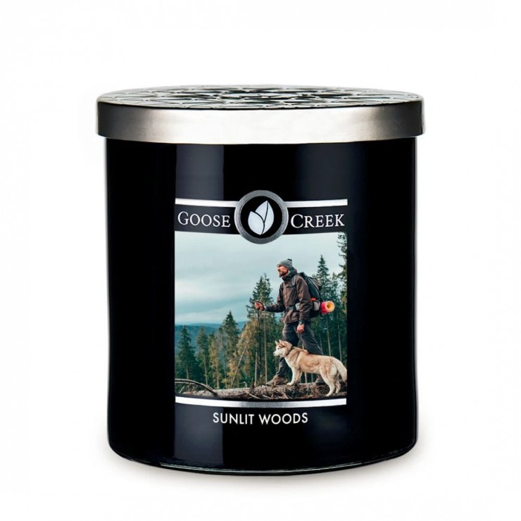 Świeca Tumbler FOR MEN Sunlit Woods Goose Creek Candle Świeca Tumbler FOR MEN Sunlit Woods Goose Creek Candle