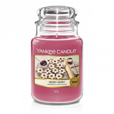 Duża świeca Merry Berry Yankee Candle
