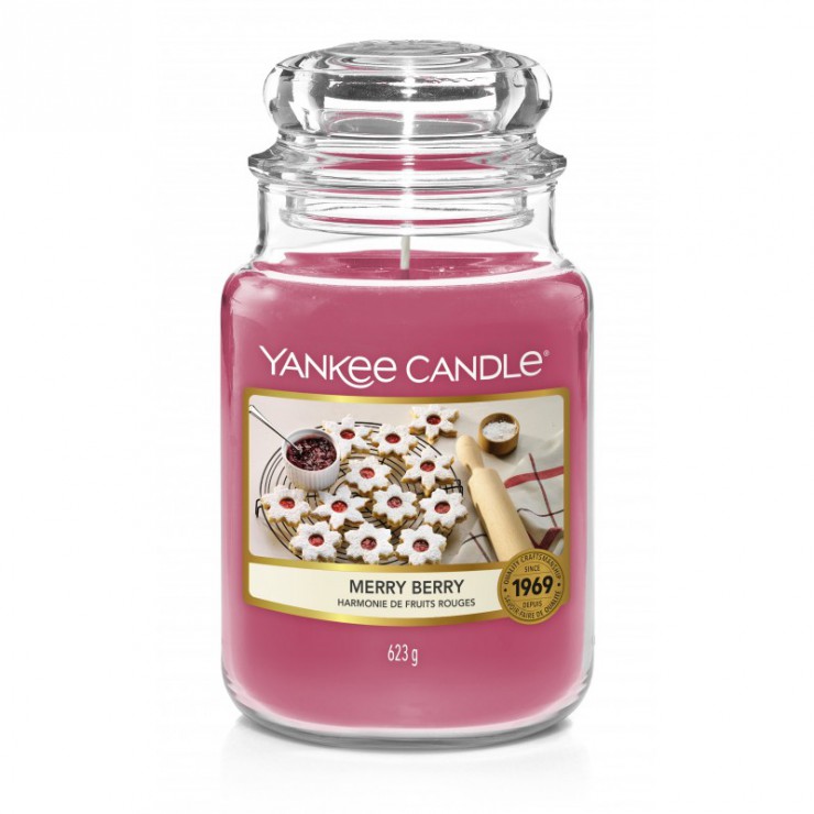 Duża świeca Merry Berry Yankee Candle Duża świeca Merry Berry Yankee Candle