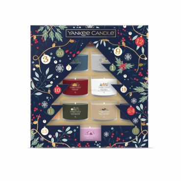 Countdown To Christmas - Zestaw prezentowy 12 x mini świeca Yankee Candle