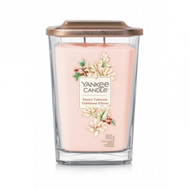 Elevation duża świeca Snowy Tuberose Yankee Candle