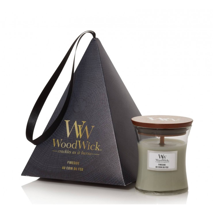 WoodWick Zestaw Prezentowy mała świeca Fireside WoodWick Zestaw Prezentowy mała świeca Fireside