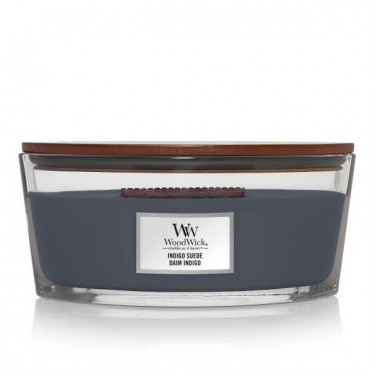 Świeca Hearthwick Indigo Suede WoodWick