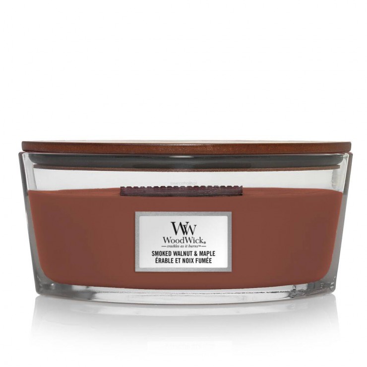 Świeca Hearthwick Smoked Walnut & Maple WoodWick Świeca Hearthwick Smoked Walnut & Maple WoodWick