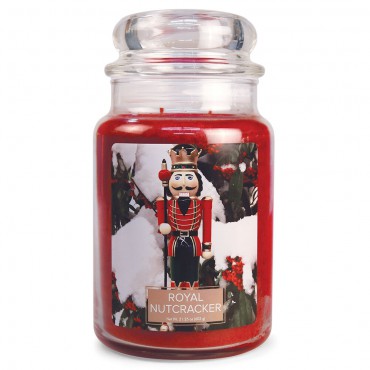 Duża świeca Royal Nutcracker Village Candle