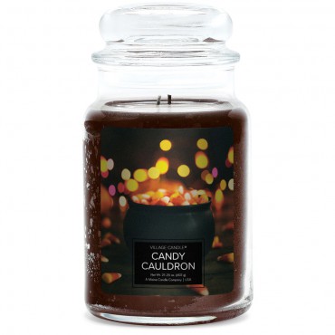 Duża świeca Candy Cauldron Village Candle