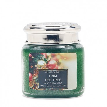Mała świeca Trim the Tree Village Candle