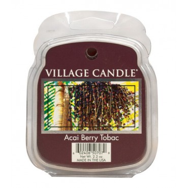 Wosk Acai Berry Tobac Village Candle