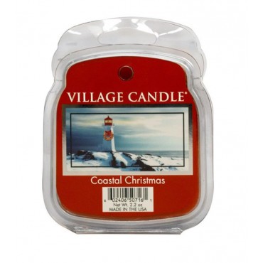 Wosk Coastal Christmas Village Candle