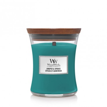 Średnia świeca Juniper & Spruce Woodwick