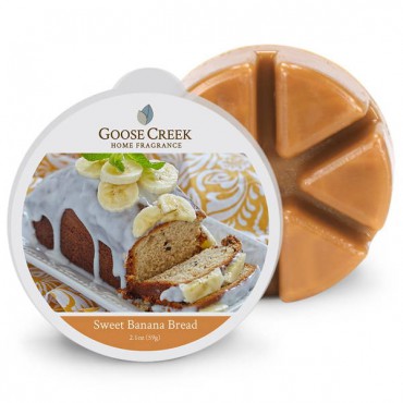 Wosk zapachowy Sweet Banana Bread Goose Creek Candle