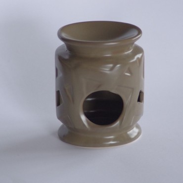 Kominek ceramiczny JT120038 bury