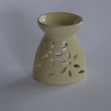 Kominek ceramiczny A4423 żółty