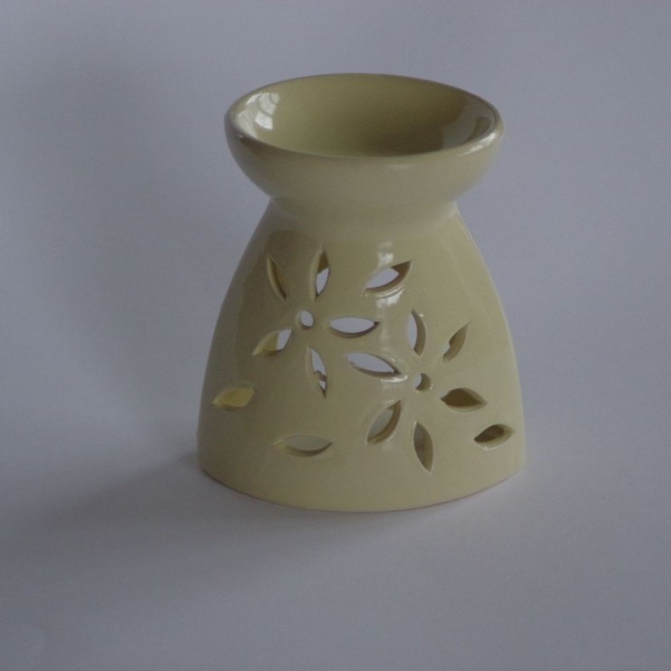 Kominek ceramiczny A4423 żółty Kominek ceramiczny A4423 żółty