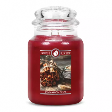 Duża świeca Cinnamon Spice Goose Creek Candle