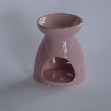 Kominek ceramiczny A4423 różowy