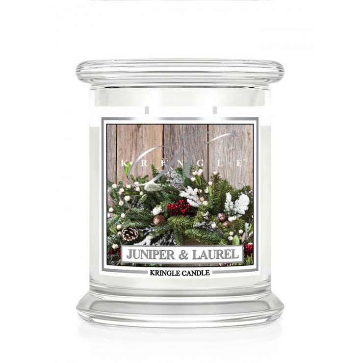 Średnia świeca Juniper & Laurel Kringle Candle Średnia świeca Juniper & Laurel Kringle Candle