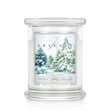Średnia świeca Snow Capped Fraser Kringle Candle