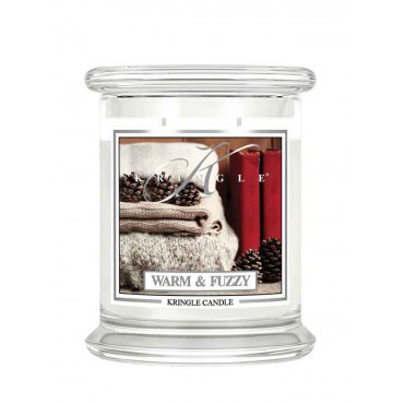 Średnia świeca Warm and Fuzzy Kringle Candle