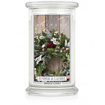 Duża świeca Juniper & Laurel Kringle Candle