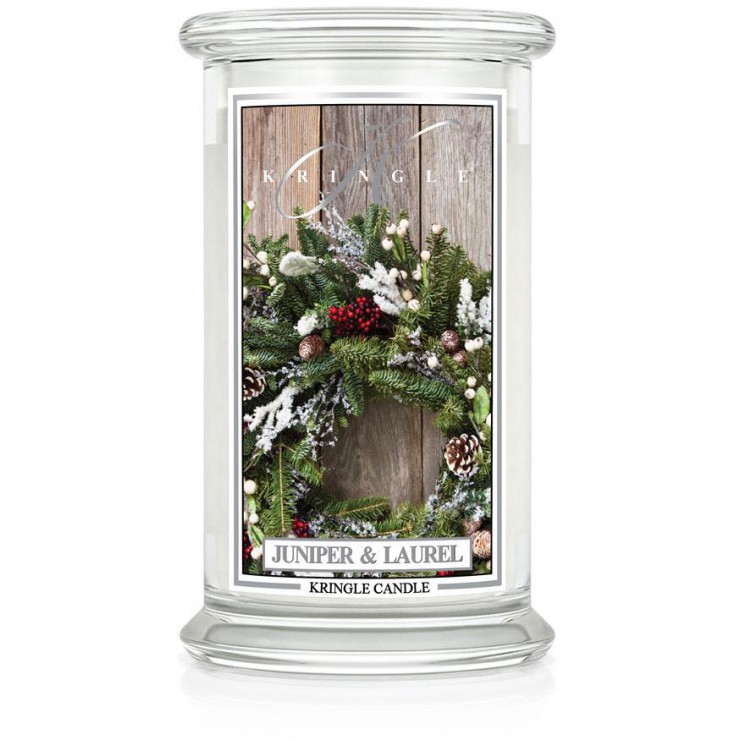 Duża świeca Juniper & Laurel Kringle Candle Duża świeca Juniper & Laurel Kringle Candle