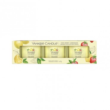 Świeca mini 3 pack Iced Berry Lemonade Yankee Candle