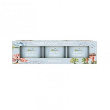 Świeca mini 3 pack Majestic Mount Fuji Yankee Candle