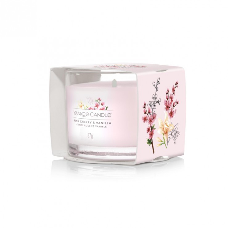 Świeca mini Pink Cherry Vanilla Yankee Candle Świeca mini Pink Cherry Vanilla Yankee Candle