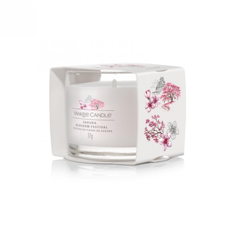 Świeca mini Sakura Blossom Festival Yankee Candle Świeca mini Sakura Blossom Festival Yankee Candle