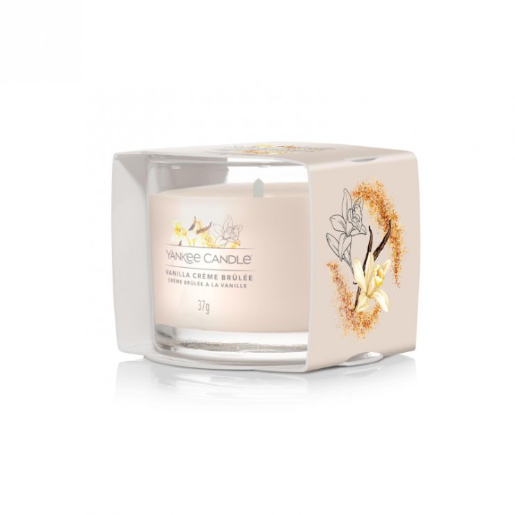 Świeca mini Vanilla Creme Brulee Yankee Candle Świeca mini Vanilla Creme Brulee Yankee Candle
