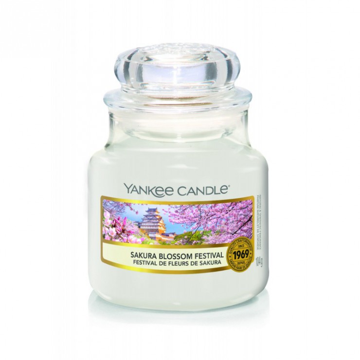 Mała świeca Sakura Blossom Festival Yankee Candle Mała świeca Sakura Blossom Festival Yankee Candle
