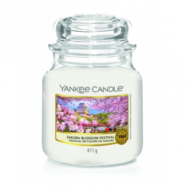 Średnia świeca Sakura Blossom Festival Yankee Candle