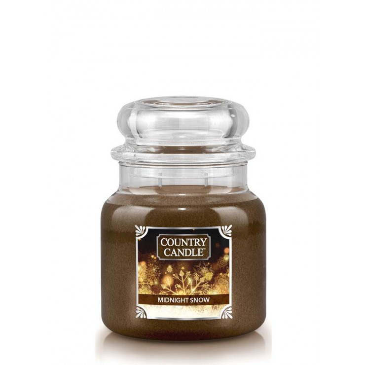 Średnia świeca Midnight Snow Country Candle Średnia świeca Midnight Snow Country Candle