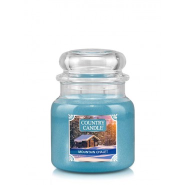 Średnia świeca Mountain Chalet Country Candle
