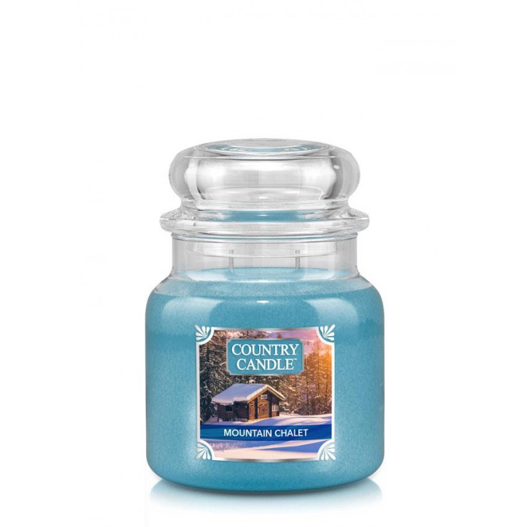 Średnia świeca Mountain Chalet Country Candle Średnia świeca Mountain Chalet Country Candle
