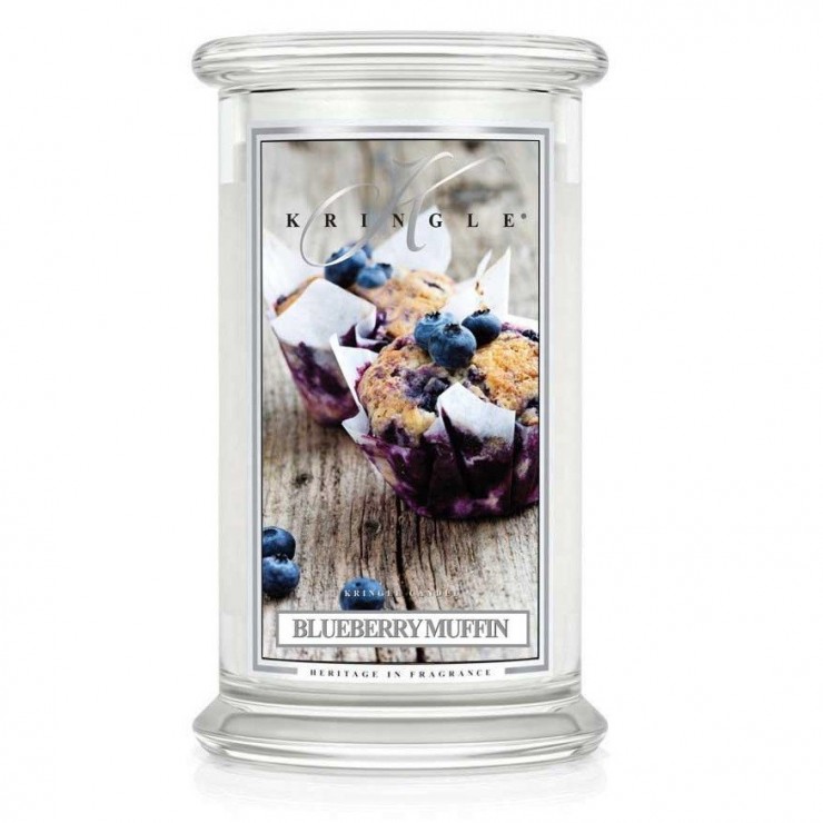Duża świeca Blueberry Mufin Kringle Candle Duża świeca Blueberry Mufin Kringle Candle