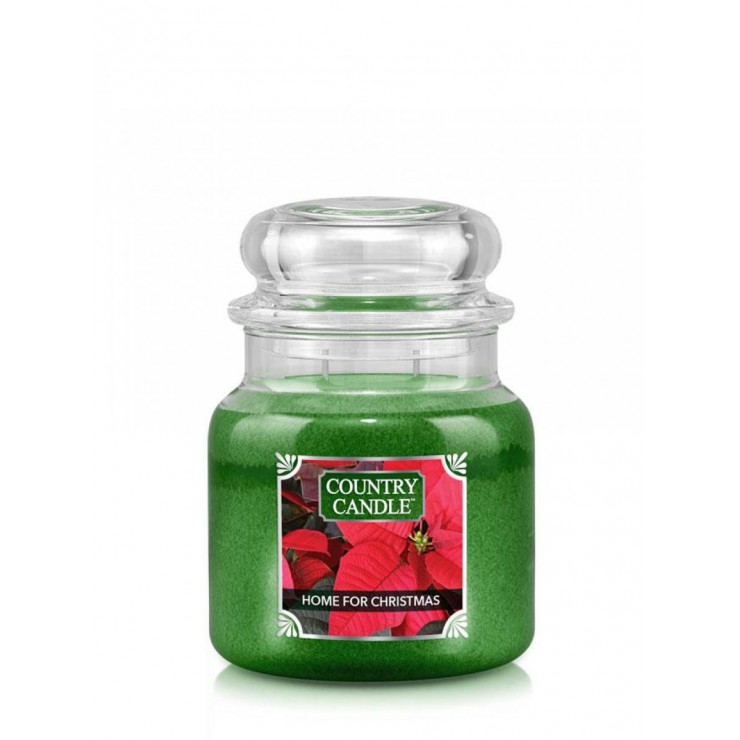 Średnia świeca Home For Christmas Country Candle Średnia świeca Home For Christmas Country Candle