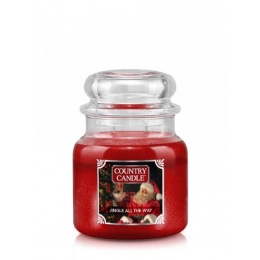 Średnia świeca Jingle All The Way Country Candle