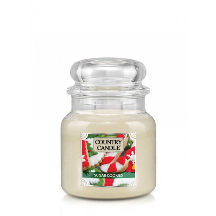 Średnia świeca Sugar Cookies Country Candle Średnia świeca Sugar Cookies Country Candle
