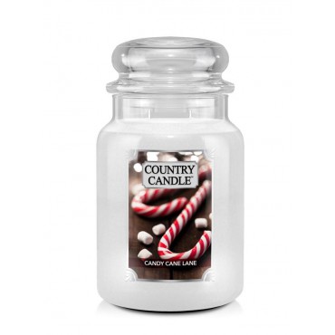 Duża świeca Candy Cane Lane Country Candle