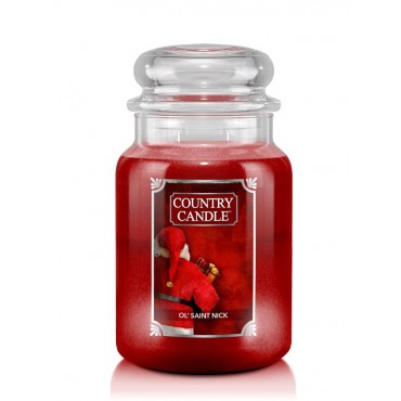 Duża świeca Ol' Saint Nick Country Candle