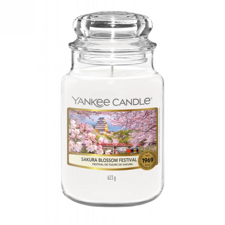 Duża świeca Sakura Blossom Festival Yankee Candle Duża świeca Sakura Blossom Festival Yankee Candle