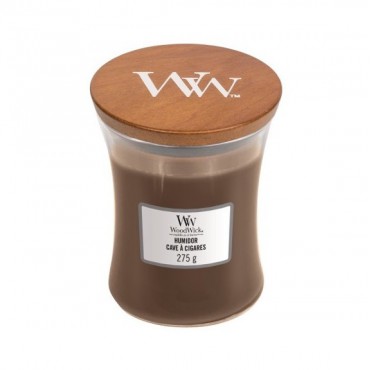 Średnia świeca Humidor Woodwick