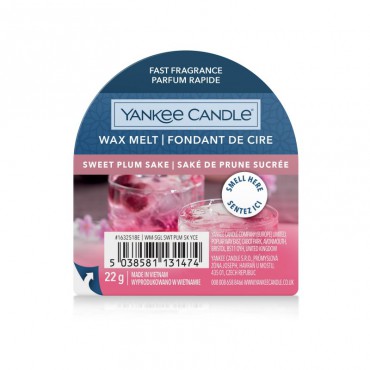 Wosk Sweet Plum Sake Yankee Candle